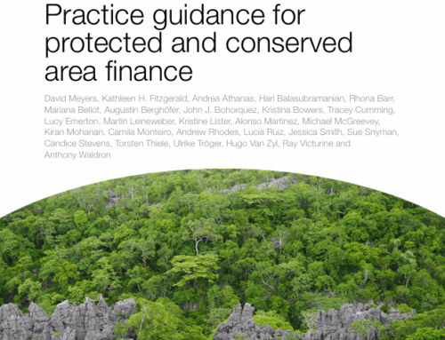 Practice guidance for protected and conserved area finance