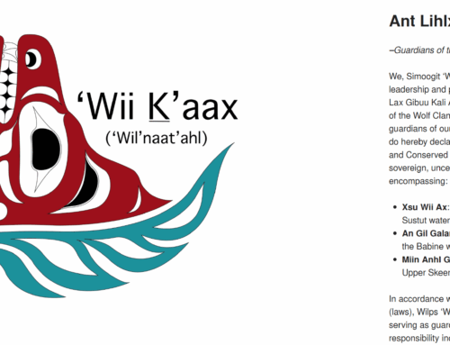 Ant Lihlx Lax’yip –Guardians of the Land
